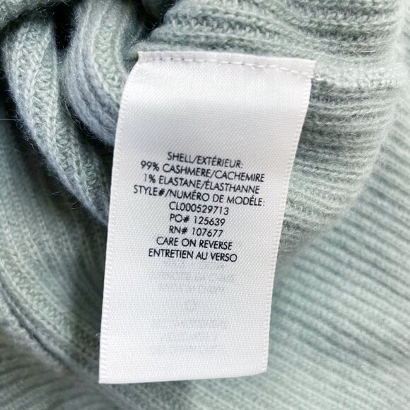 NEW Alice + Olivia Caprice Drop Shoulder Tunic Sweater Wide Leg Knit Pants Sage - Picture 12 of 13